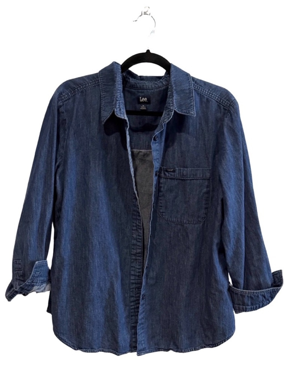 Lee Indigo Denim Shirt with Black Label